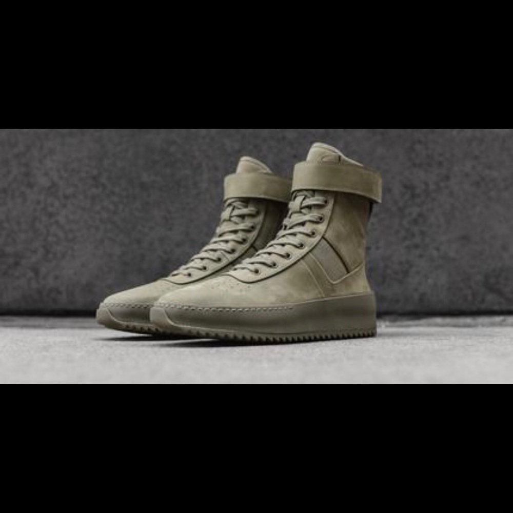 Fear of god military sneakers